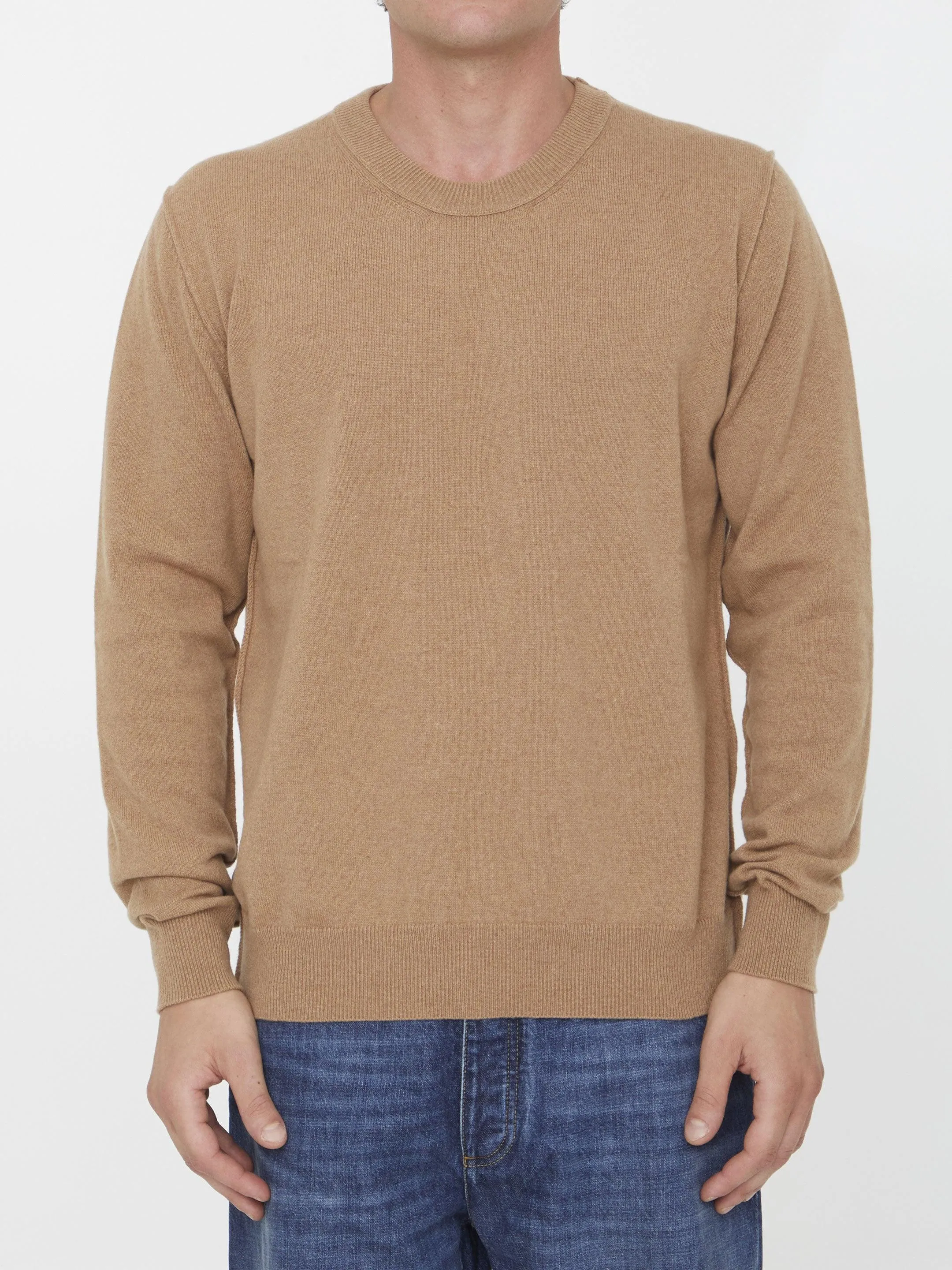 Maison Margiela Camel Cashmere Jumper