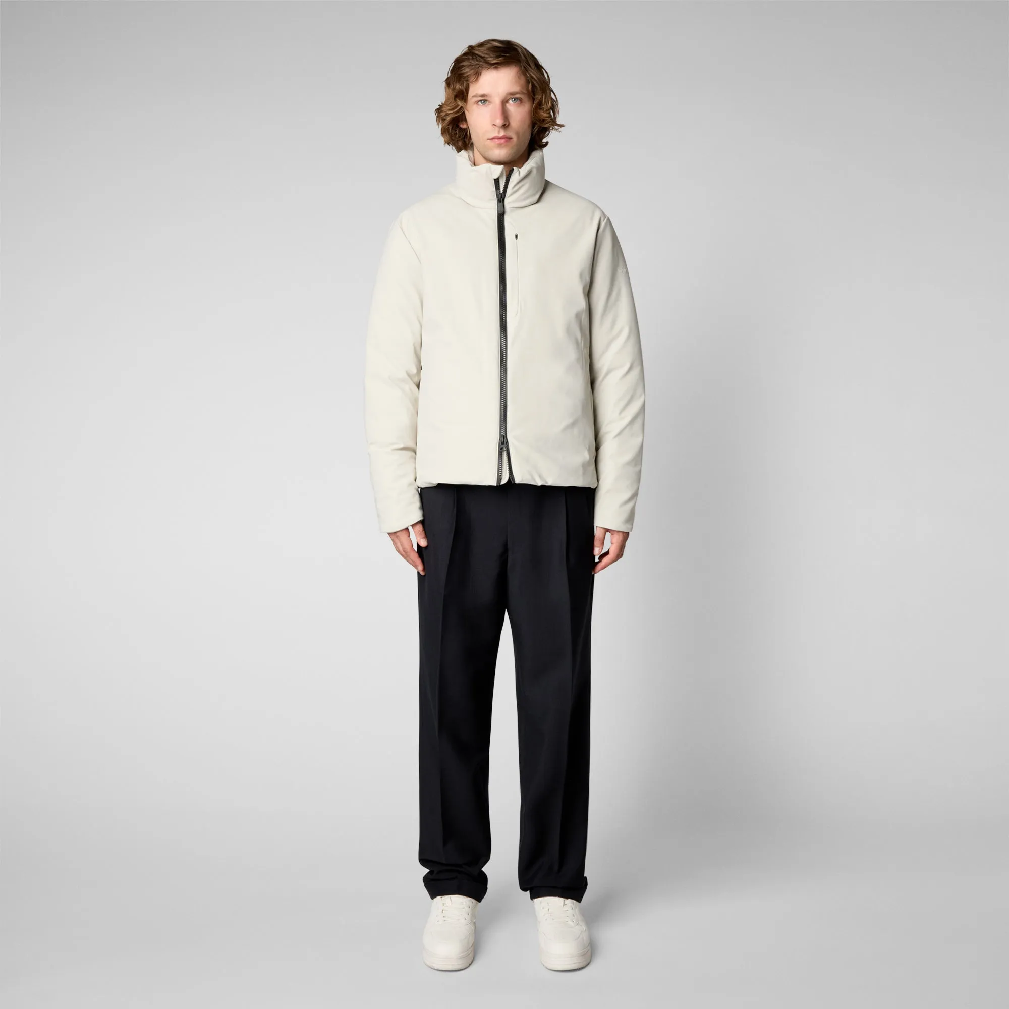 Men's Eurotium Jacket in Rainy Beige