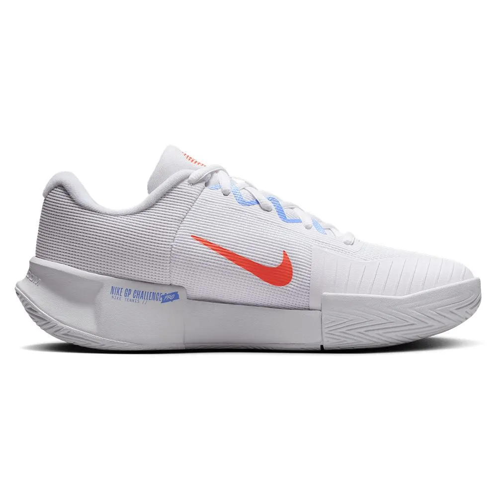 Men`s GP Challenge Pro Tennis Shoes White and Hyper Crimson