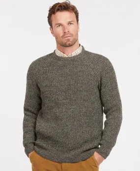 Men's Horseford Crew Neck Sweater - Olive