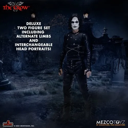 Mezco Toyz 5 Points The Crow Deluxe Figure Set