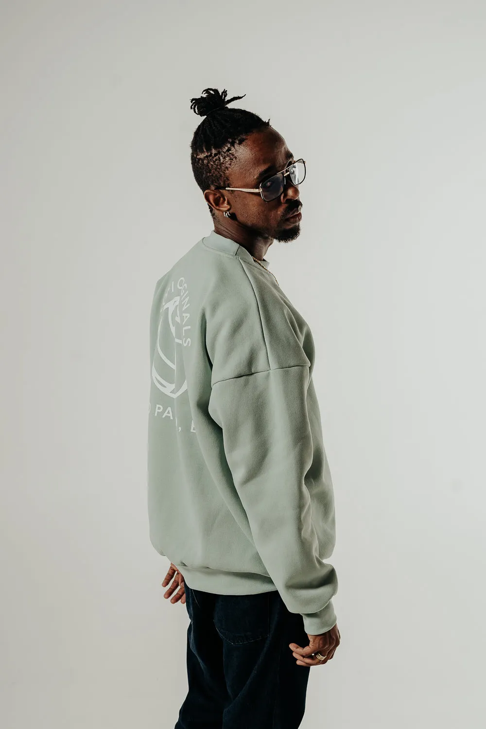 Mint Sao Paulo Crewneck Box Jumper