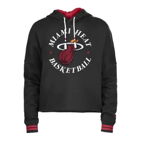 New Era Miami HEAT Crop Women's Hoodie