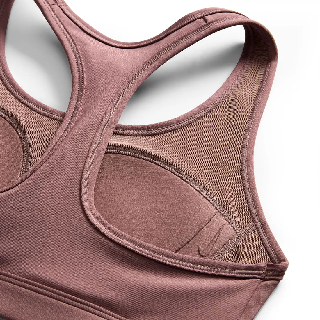 Nike Swoosh Medium Support Women's Padded Sports Bra Brown