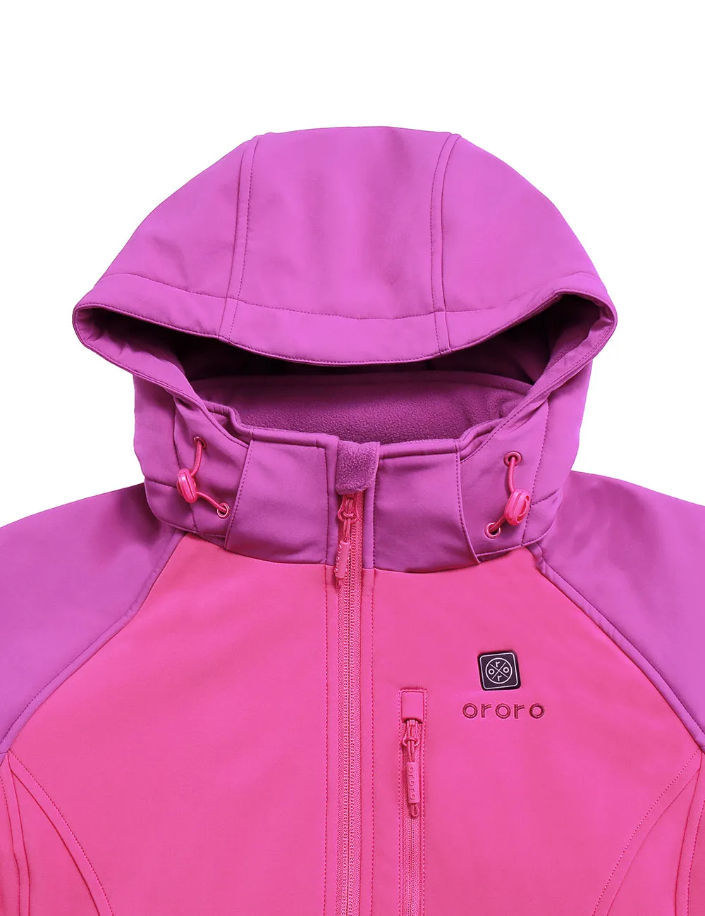 (Open-box) Women's Classic Heated Jacket - Pink & Purple