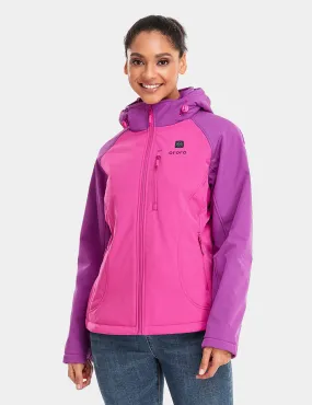 (Open-box) Women's Classic Heated Jacket - Pink & Purple