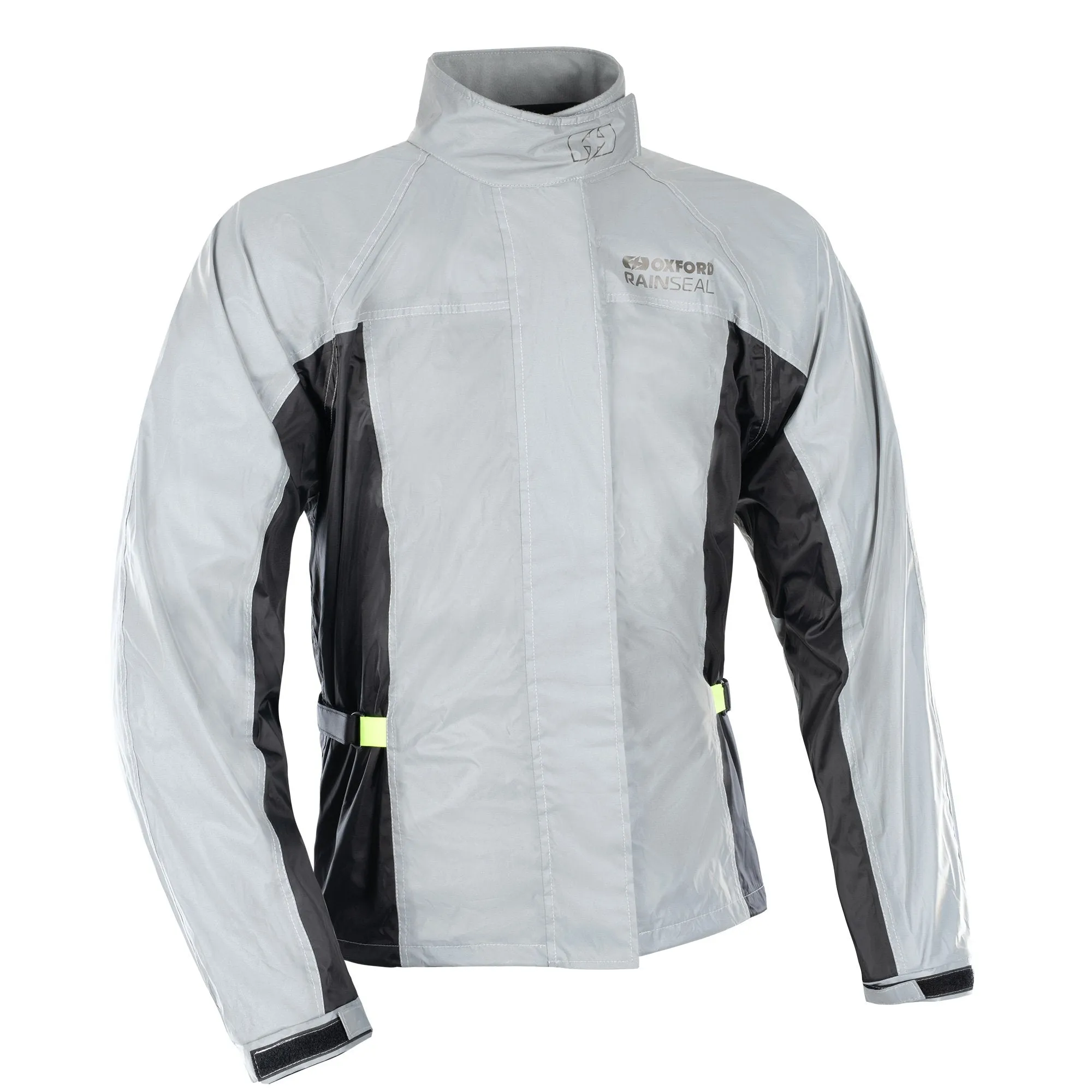 Oxford Rainseal Reflective Waterproof Motorcycle Over Jacket Bright