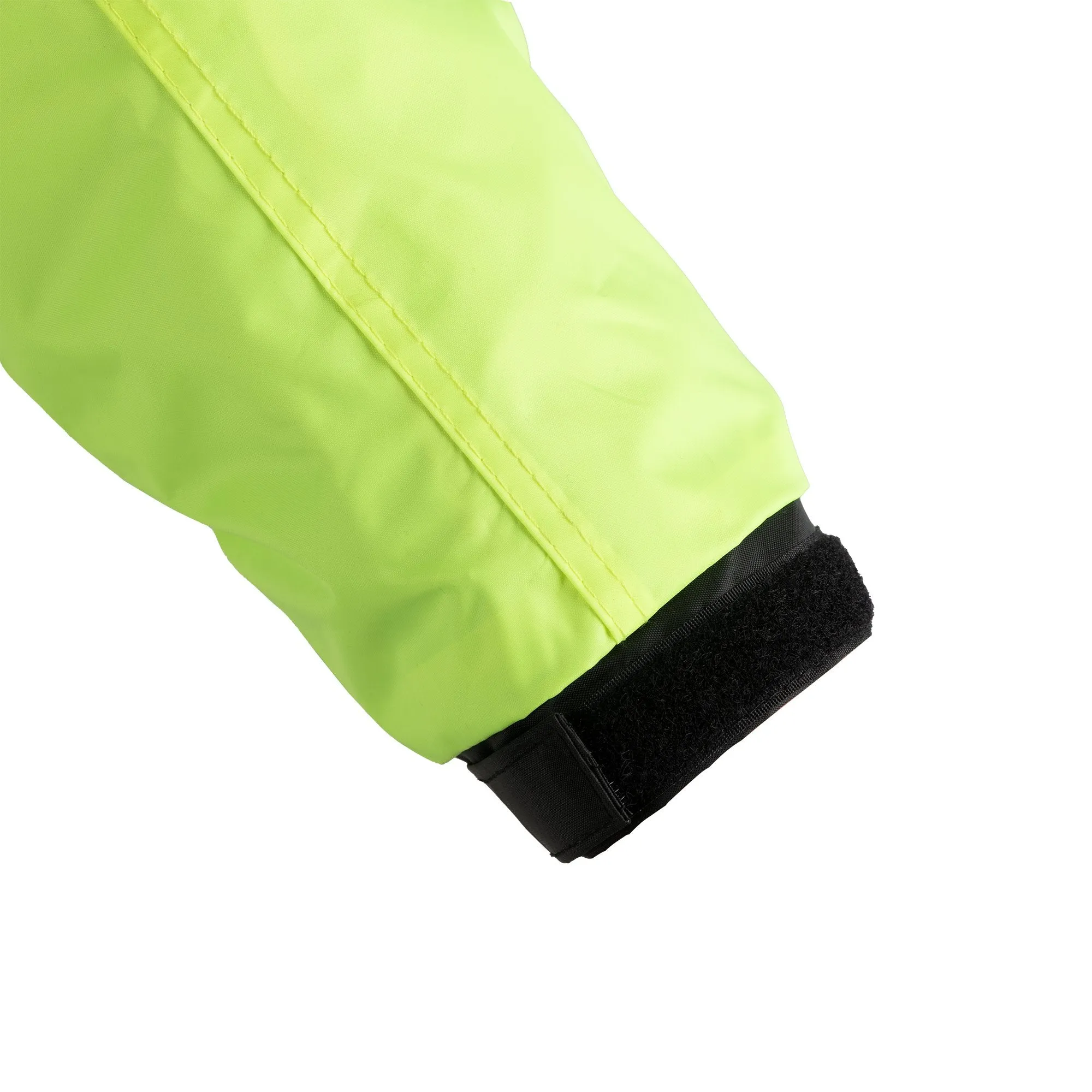 Oxford Rainseal Waterproof Motorcycle Over Jacket Black Fluo