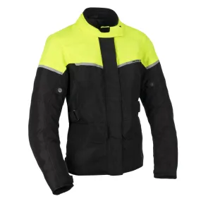 Oxford Spartan Long WP Women's Black Fluo Motorcycle Jacket