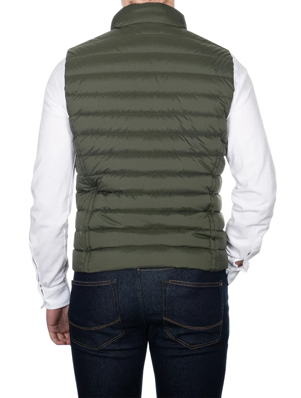 Padded Gilet Green