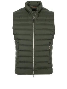 Padded Gilet Green