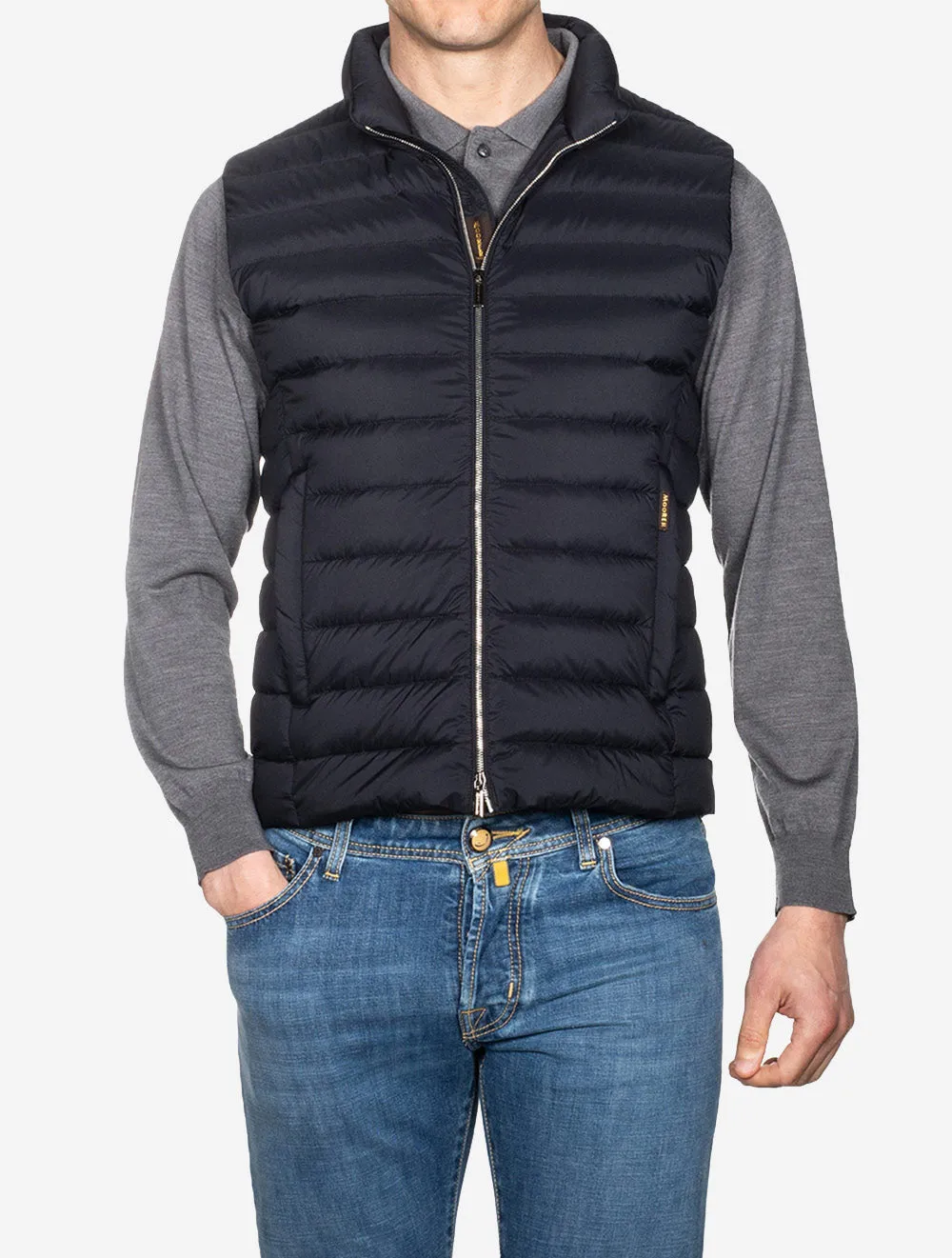 Padded Gilet Navy