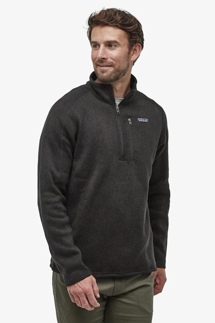 Patagonia Better Sweater 1/4 Zip -  Black