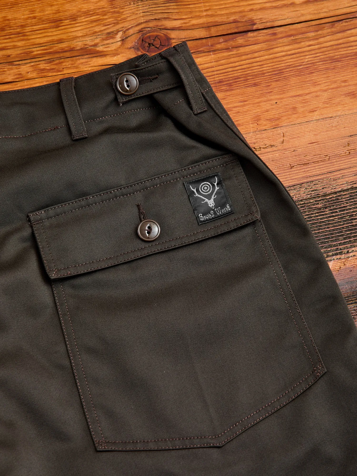 PE/C Fatigue Pants in Brown