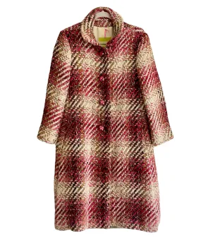 Pink Tweed Coat