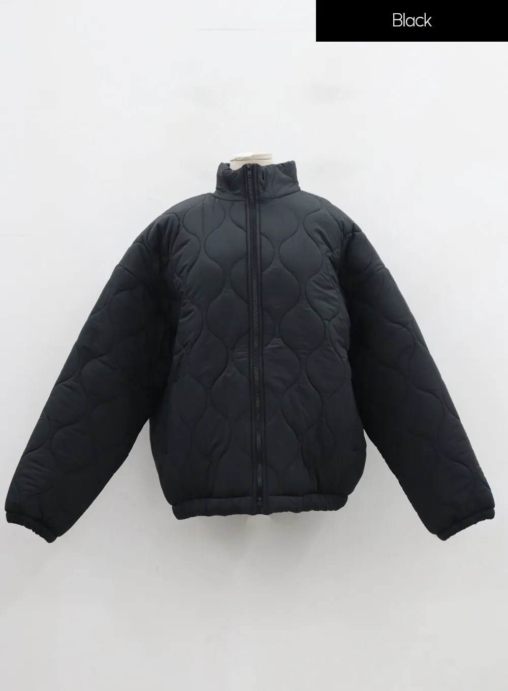 Plus Zipper Puffer Jacket ID27