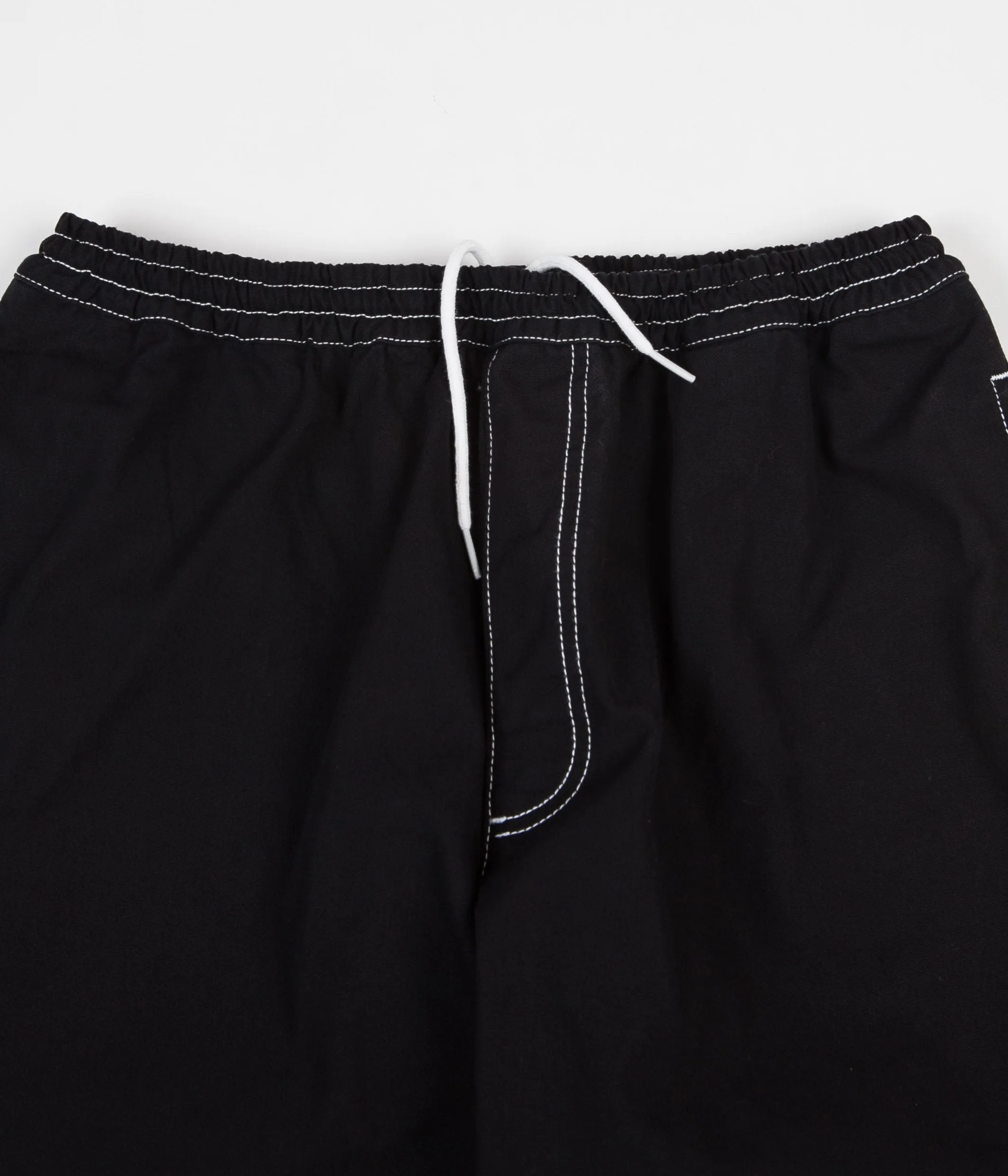 Polar Contrast Karate Pants - Black / White