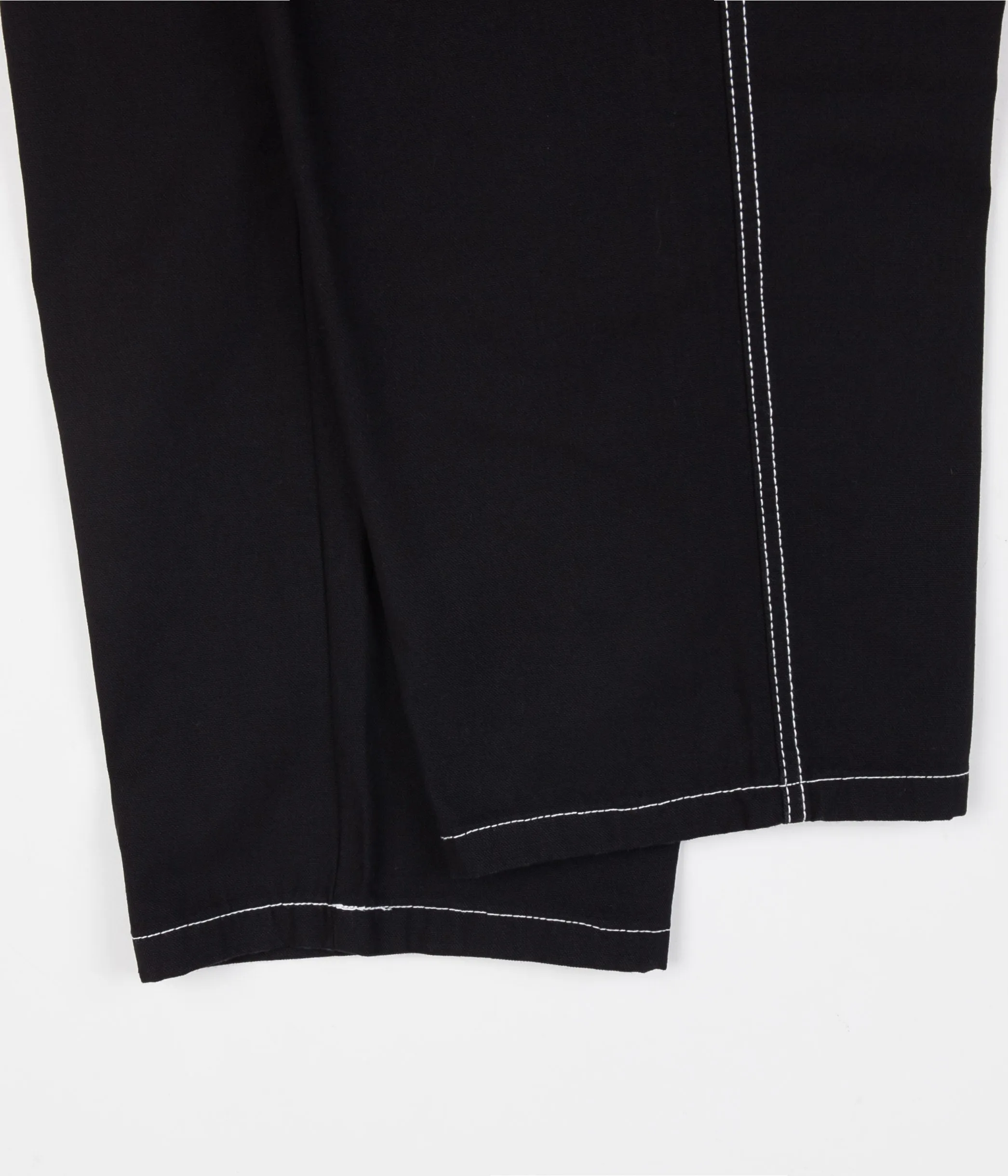 Polar Contrast Karate Pants - Black / White