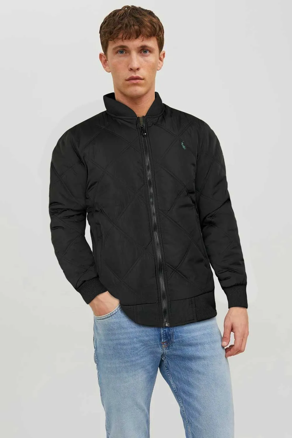 POLO BY RL Puffer  Emblem Zipper Jacket - 1124004