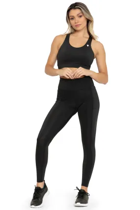 Power Up High Waisted Panelled Ninja Pants