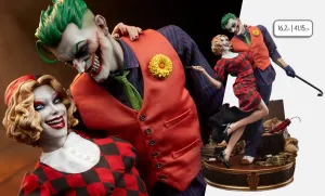 PRE-ORDER: Sideshow Collectibles DC Comics The Joker and Harley Quinn: Lawless Love Diorama