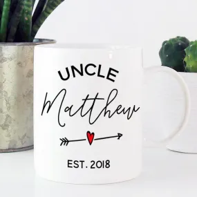 Pregnancy Announcement Mug for Uncle