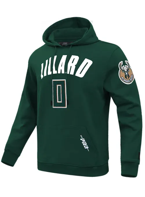 Pro Standard Damian Lillard Milwaukee Bucks Hooded Sweatshirt