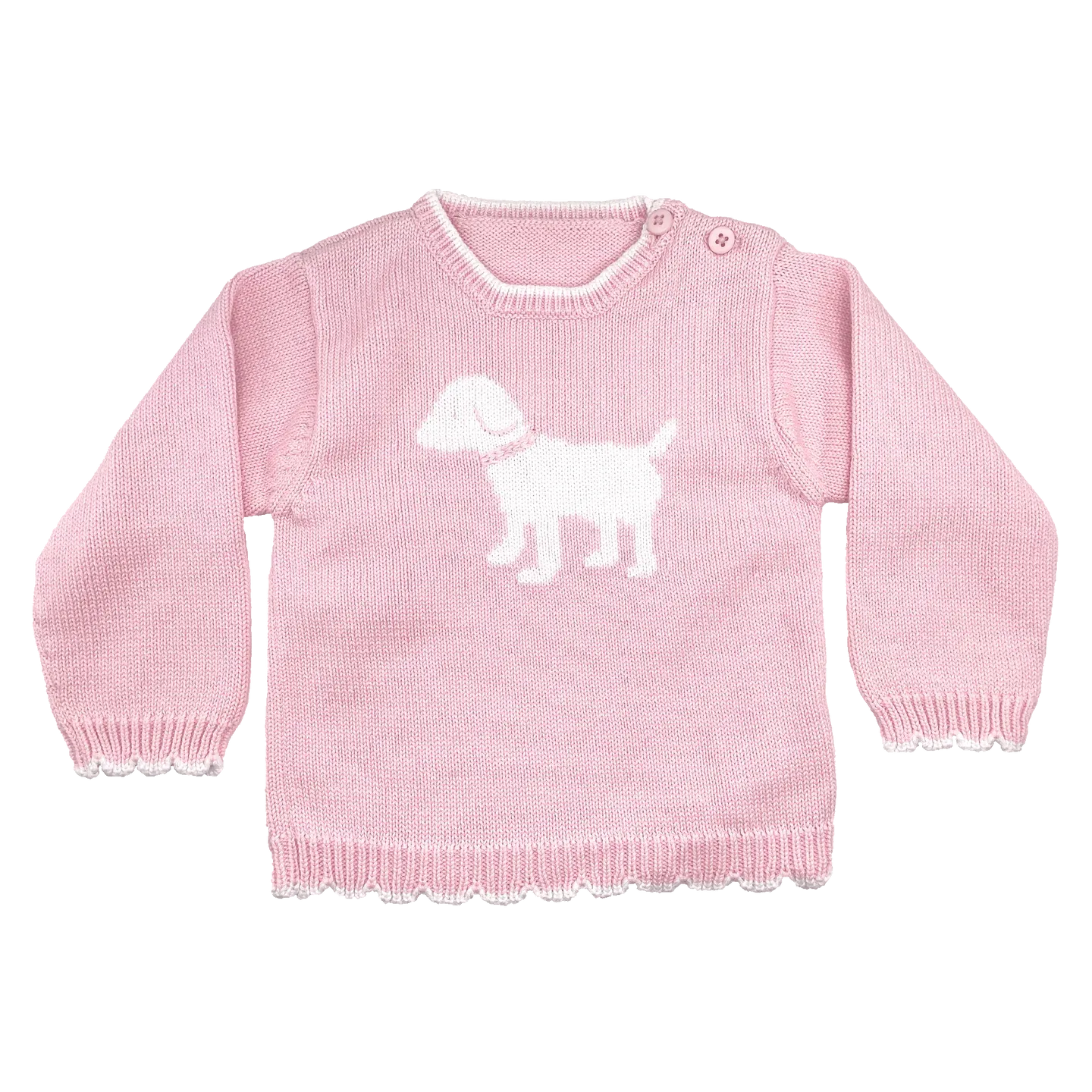 Puppy Sweater - Pink