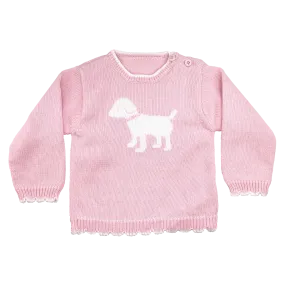 Puppy Sweater - Pink