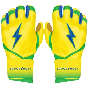 "Coach RAC" Limited Edition Long Cuff Batting Gloves - RAC Yellow