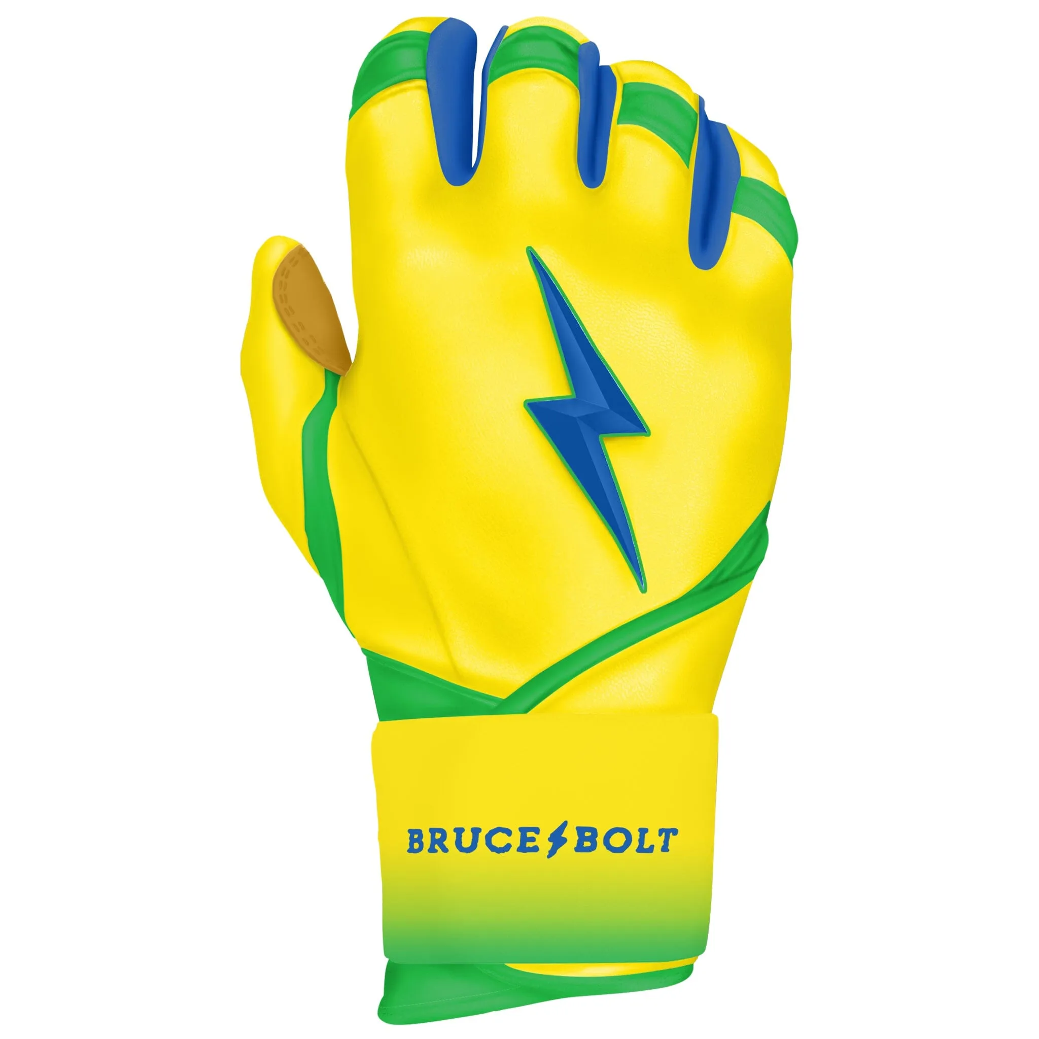 "Coach RAC" Limited Edition Long Cuff Batting Gloves - RAC Yellow