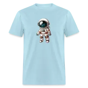 "Cosmic Voyager: Adorable Spaceman" 100% Cotton Unisex T-Shirt