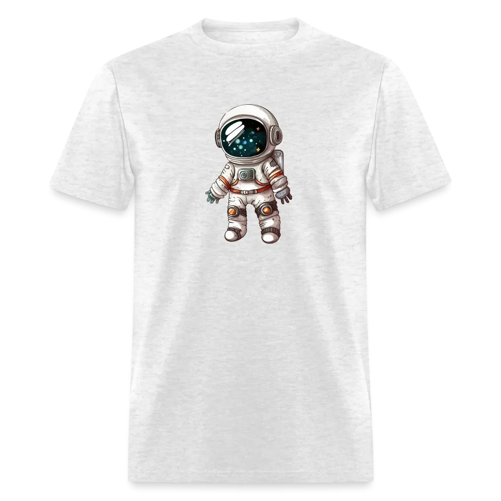 "Cosmic Voyager: Adorable Spaceman" 100% Cotton Unisex T-Shirt