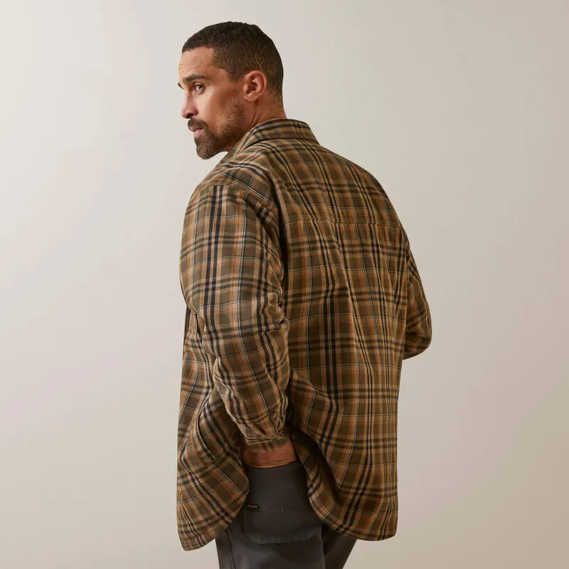 Rebar Men's Flannel Insulated Shirt Jacket | 10046018