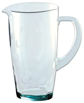 Recycled Glass Dots Pitcher