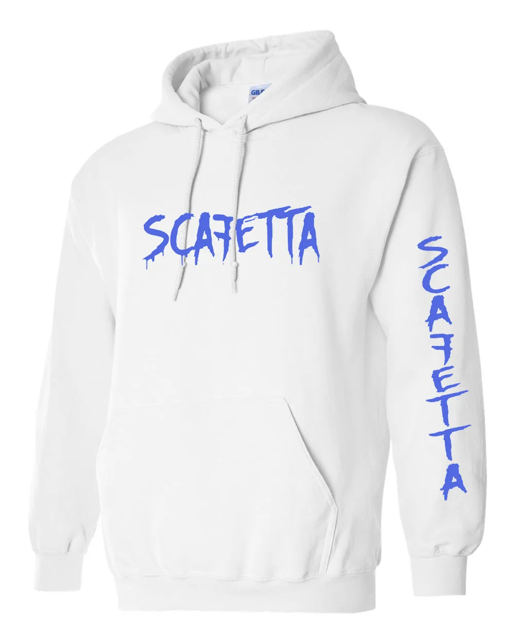 Scafetta Plain Logo Pullover Hooded Sweatshirt