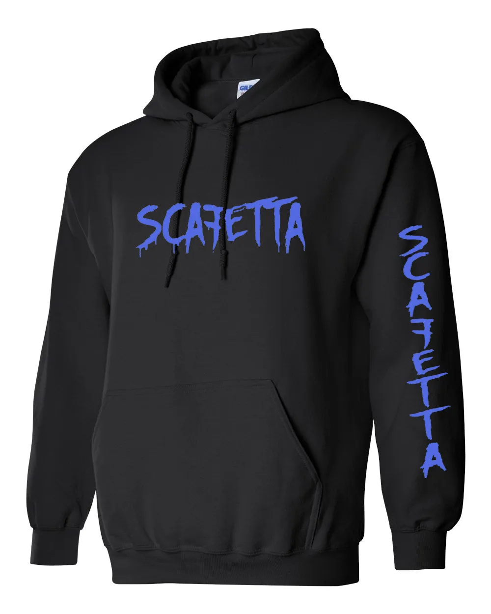 Scafetta Plain Logo Pullover Hooded Sweatshirt