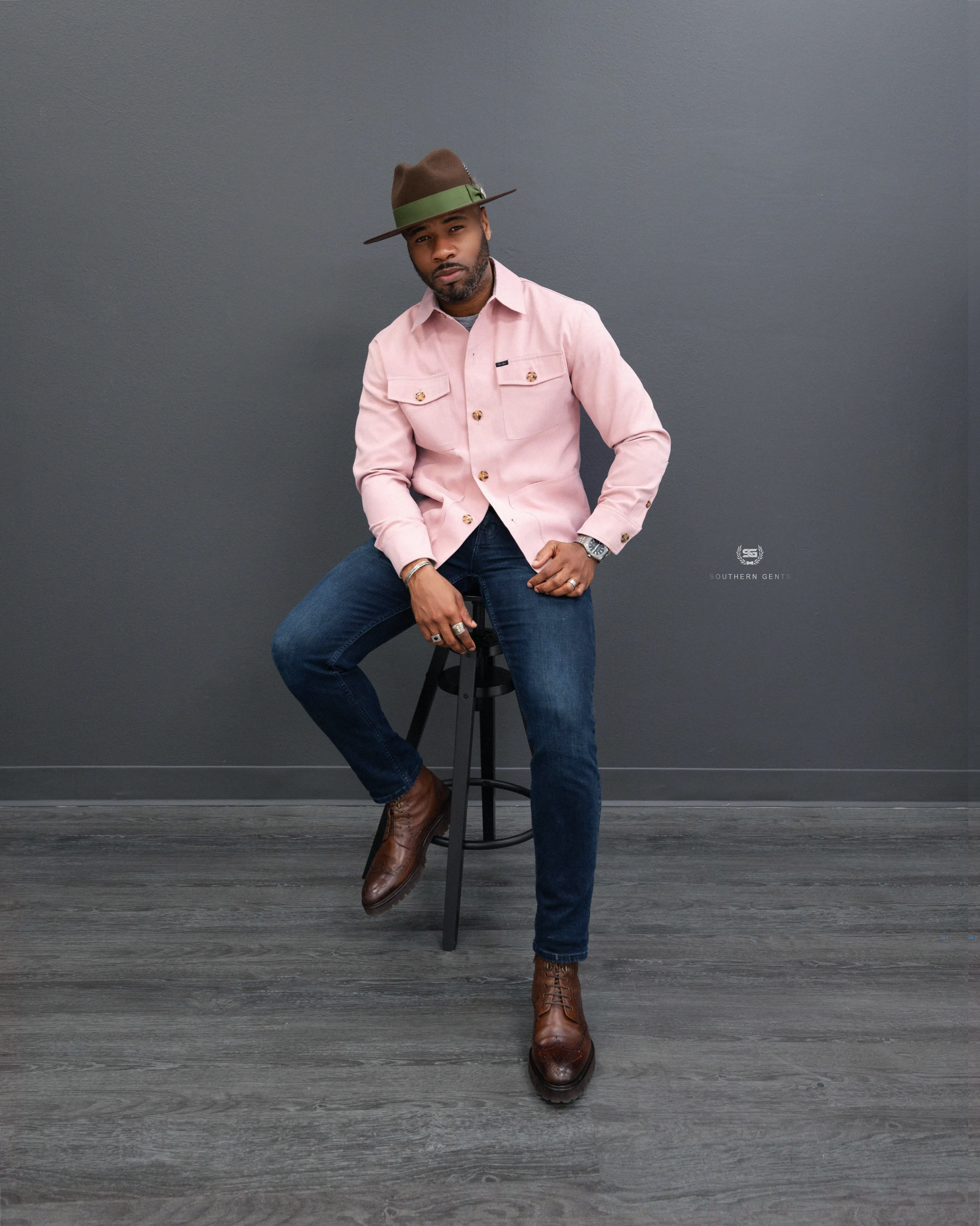 SG Lightweight Overshirt - Rose