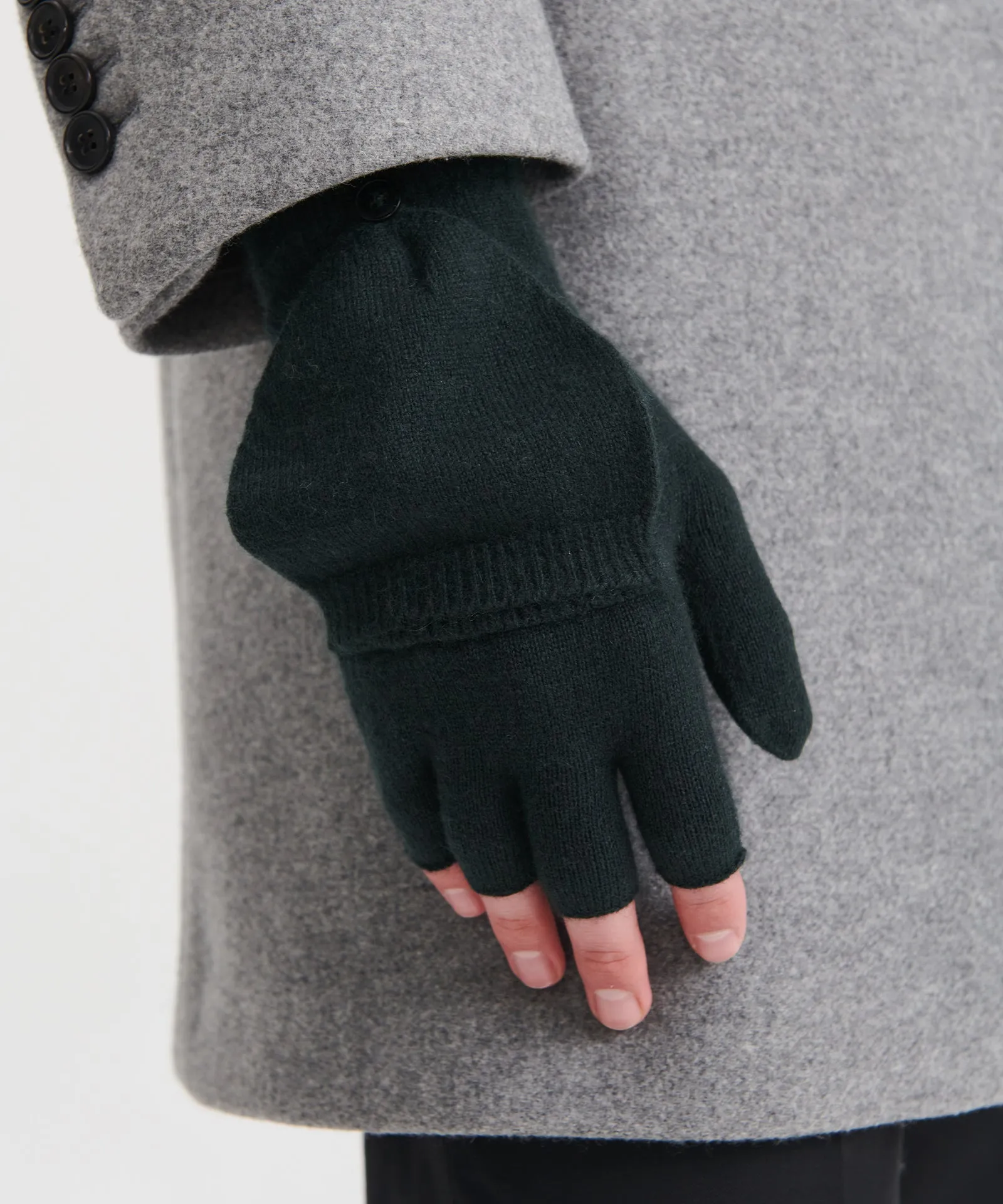 Signature Cashmere Pop Top Gloves