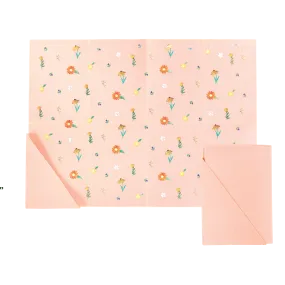 Silicone Placemat Wildflower Ripe Peach