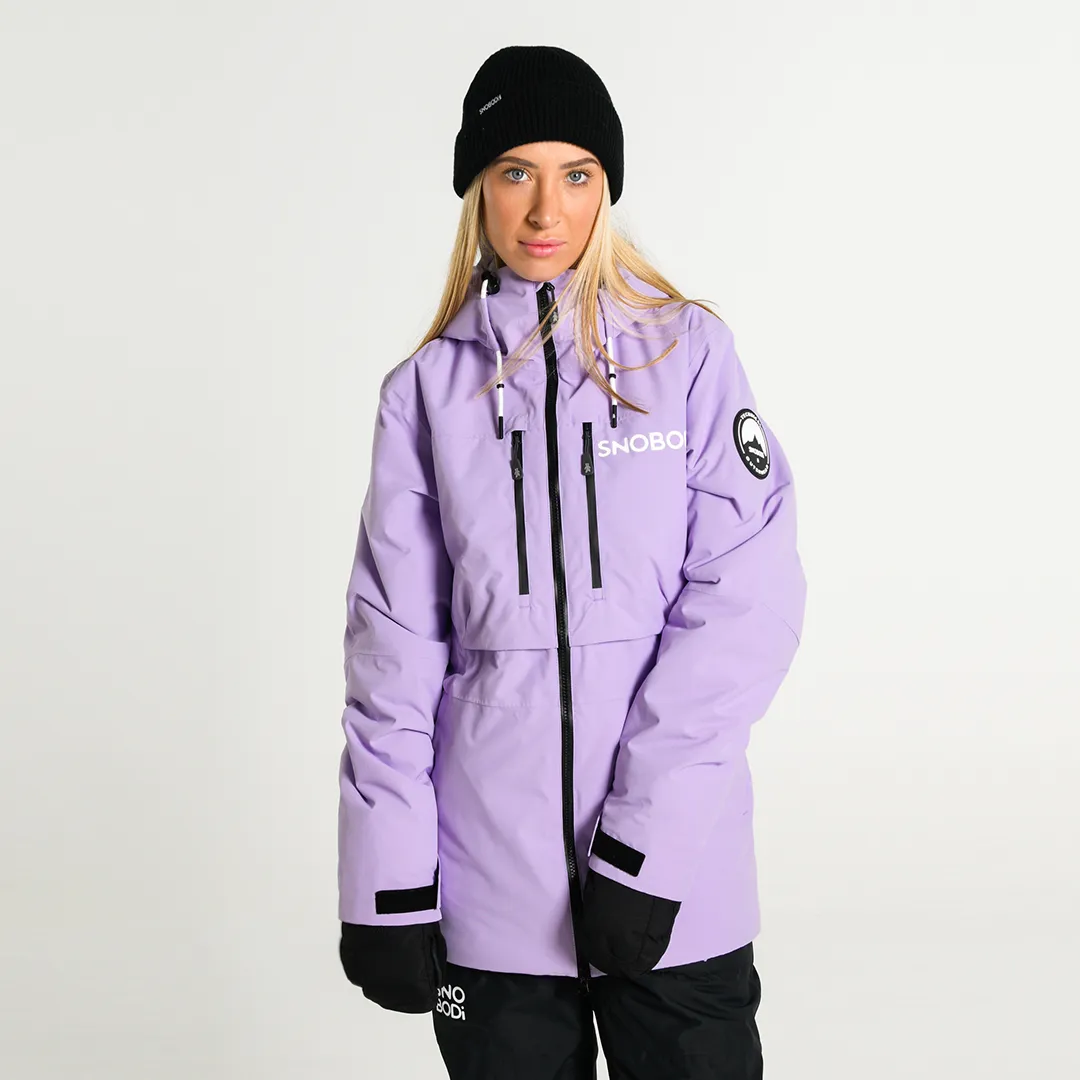 SNOBODI RIDGELINE JACKET LILAC