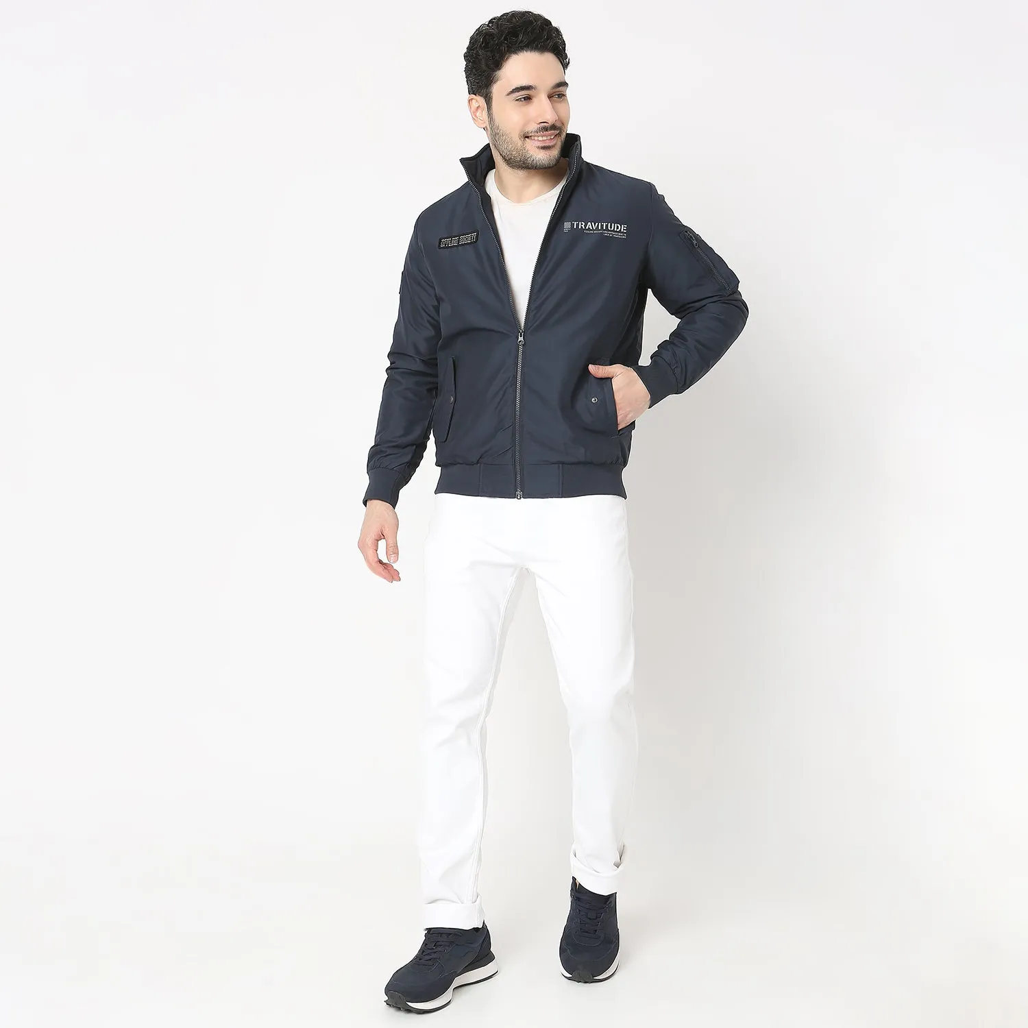 Spykar Men Bomber Jacket