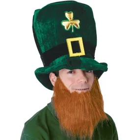 St Patrick's Day Leprechaun Hat with Beard