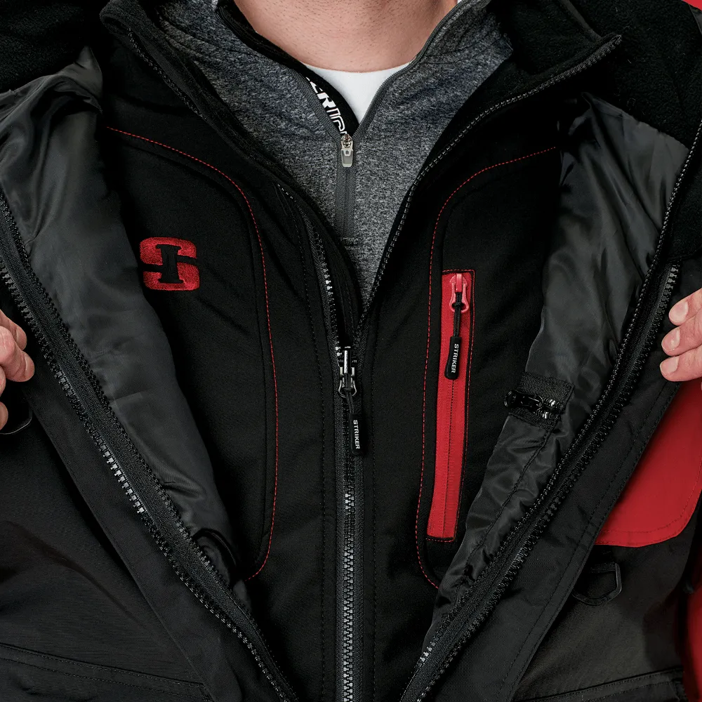 Striker Climate Jacket, Black Grey