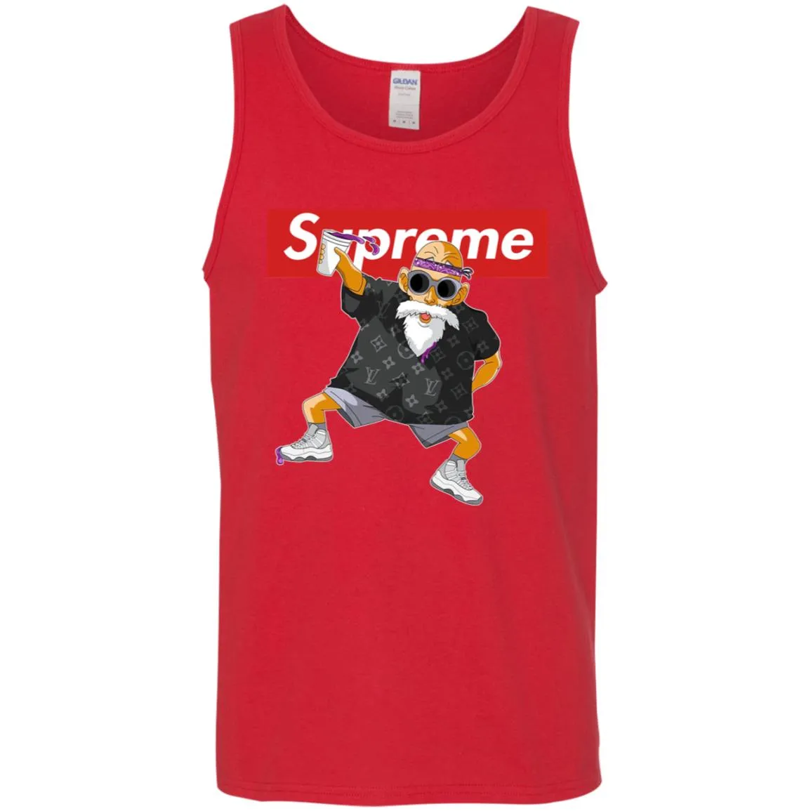 Supreme Kame Sennin Turtle Men Cotton Tank