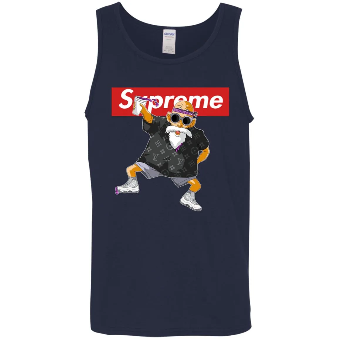 Supreme Kame Sennin Turtle Men Cotton Tank