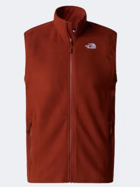 The North Face 100 Glacier Men Lifestyle Vest Brandy Brown