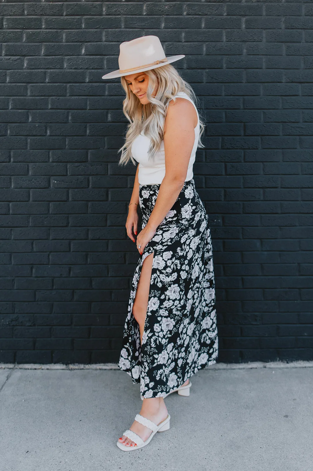 The Whitney Maxi Skirt by Saltwater Luxe - Floral