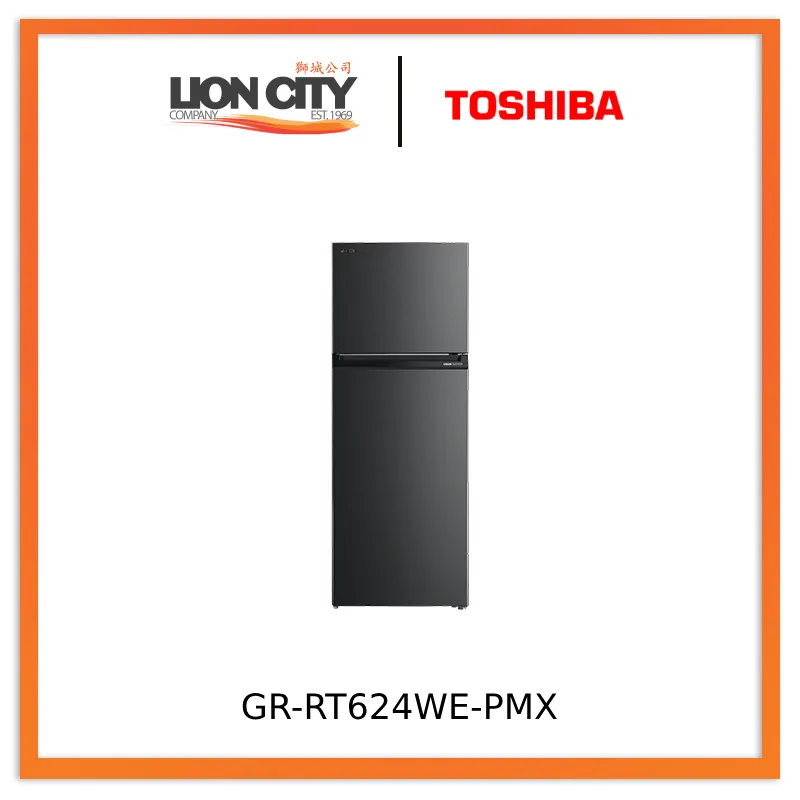 Toshiba GR-RT624WE-PMX(06S) 461L Top Mounted Freezer