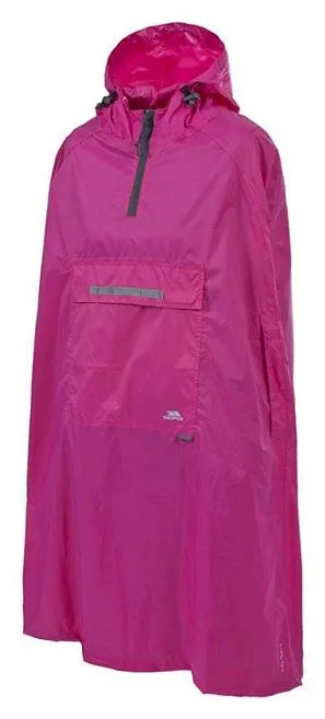 Trespass Qikpac Waterproof Packaway Poncho - Unisex